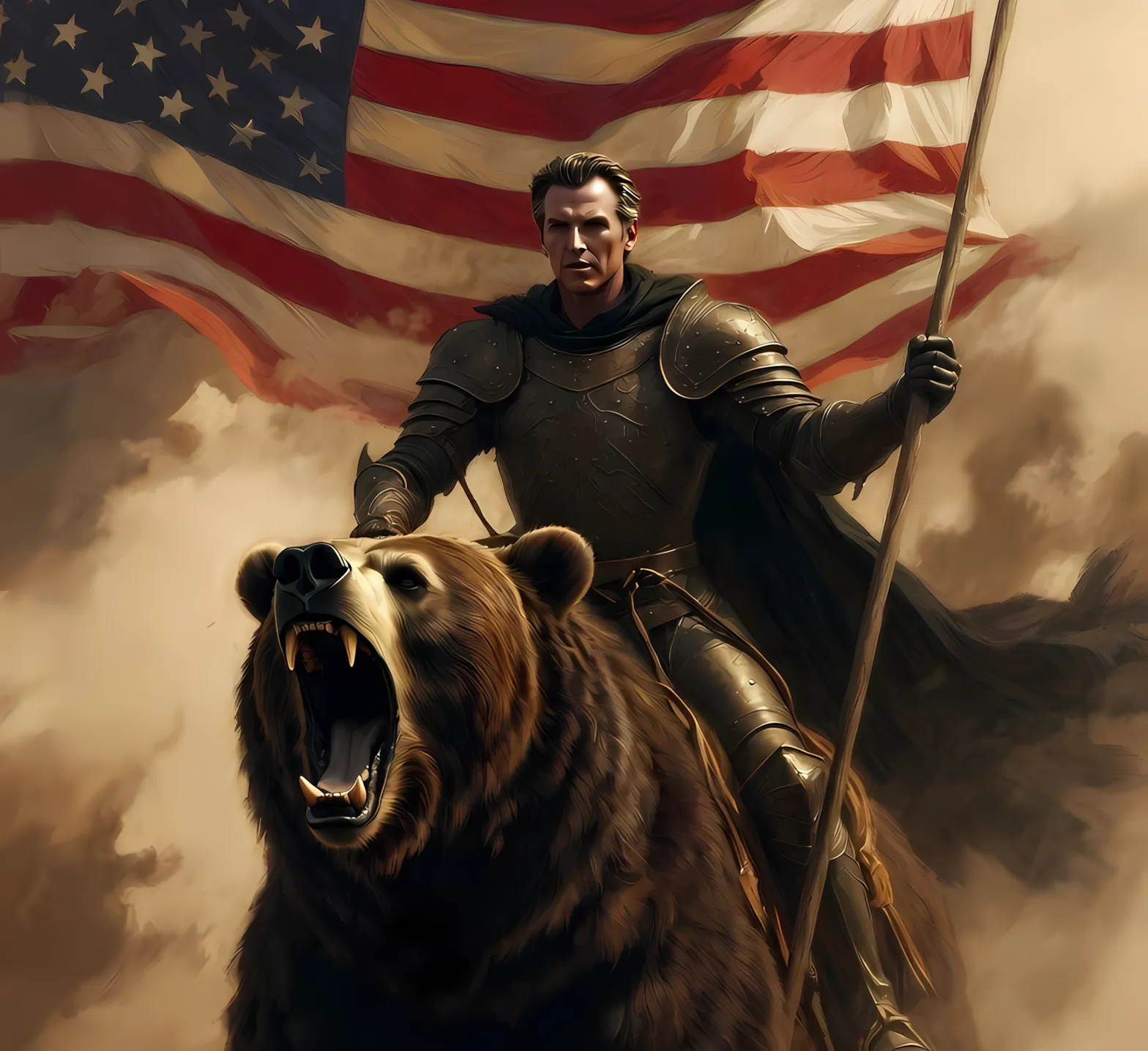 Gavin Newsom, American Hero